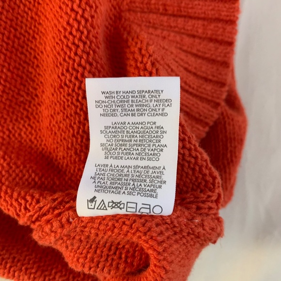 Cabi Siren Vest Flame‎ Knit Sweater - Size XS - Asymmetrical 5012 - Picture 7 of 9